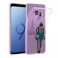 Coque Samsung Galaxy S9 silicone transparente Working girl ultra resistant Protection housse Motif Ecriture Tendance La Coque Francaise
