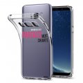 Coque Samsung Galaxy S8 silicone transparente Parfaitement chiante ultra resistant Protection housse Motif Ecriture Tendance Evetane