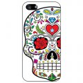 Coque rigide crâne mexicain pour iPhone 4 / 4S