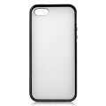 Coque transparente contour noir pour iPhone 5 / 5S