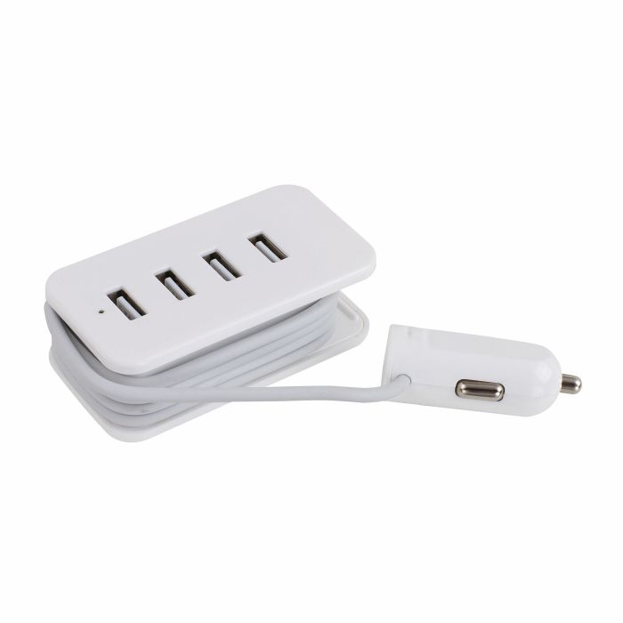 Chargeur allume cigare USB 1A CU400 – Blanc