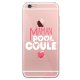 Coque Souple iPhone 6 iPhone 6S souple transparente Maman pool coule, La Coque Francaise®