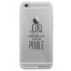 Coque Souple iPhone 6 Plus / 6S Plus souple transparente Meilleur papa poule, La Coque Francaise®