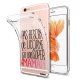 Coque iPhone 6 Plus / 6S Plus souple transparente, Licorne super maman, Evetane®
