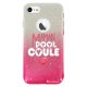 Coque iPhone 6/6S paillettes argent, Maman pool coule, La Coque Francaise®