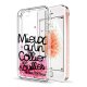 Coque iPhone 5/5S/SE paillettes liquides rose, Collier de nouilles, La Coque Francaise®