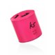 Kitsound pocketboom enceinte bluetooth portable avec micro rose