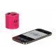 Kitsound pocketboom enceinte bluetooth portable avec micro rose