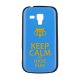 Coque rigide made in France Keep Calm Fun pour Samsung Galaxy Trend S7560 / S Duos S7562