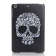 Coque noire Flower Skull pour iPad Mini