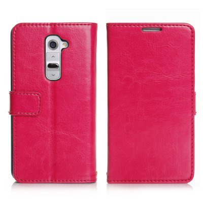 Etui livre rose pour LG Optimus G2