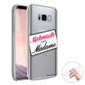 Coque Samsung Galaxy S8 Plus 360 intégrale transparente Mlle pas Mme Tendance La Coque Francaise.