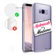 Coque Samsung Galaxy S8 Plus 360 intégrale transparente, Mademoiselle pas Madame, La Coque Francaise®