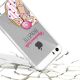 Coque iPhone 5/5S/SE 360 intégrale transparente, Mademoiselle Bronzette, La Coque Francaise®