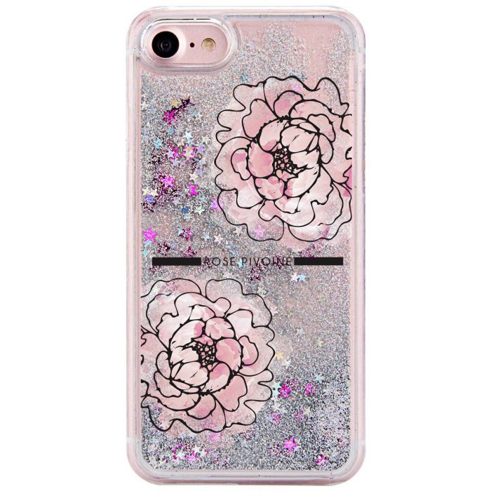 coque iphone 7 plus pivoine