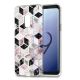 Coque Samsung Galaxy S9 Plus souple transparente, Cubes Géométriques, Evetane®