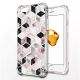 Coque iPhone 6 Plus / 6S Plus anti-choc souple avec angles renforcés transparente, Cubes Géométriques, Evetane®