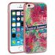 Coque iPhone 6 Plus / 6S Plus bumper rose gold, Tropical Summer, Evetane®