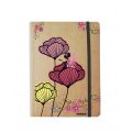 Carnet  Coquelicot couleur