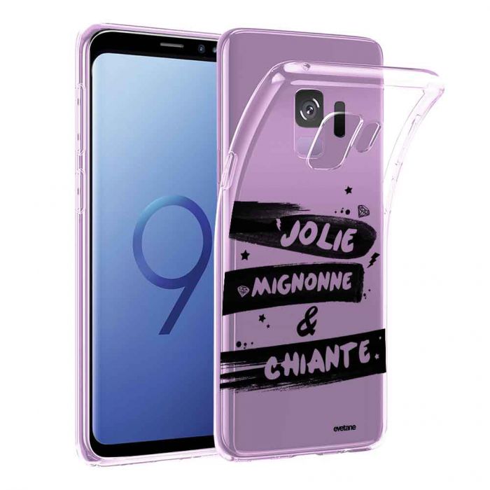 Coque transparente s9