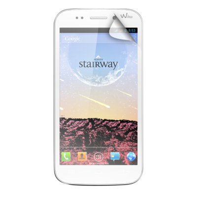 Lot de 2 protège-écrans transparents pour Wiko Stairway