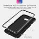 Coque intégrale 360 avec film anti-casse pour Samsung Galaxy S8 aimanté- Noir