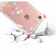 Pack :  Coque iPhone 7/8 anti-choc souple avec angles renforcés transparente, Cœurs Pastels +  Chargeur sans fil à induction bla