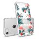 Coque iPhone 7 iPhone 8 anti-choc souple avec angles renforcés transparente, Flamants des tropiques, Evetane®
