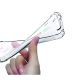 Coque iPhone 7 Plus / 8 Plus anti-choc souple avec angles renforcés transparente, Flamant Rose Graphique, Evetane®