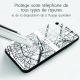 Coque iPhone 6/6S verre trempé bord noir, Carte de Paris, La Coque Francaise®