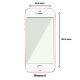 Coque iPhone 5/5S/SE anti-choc souple avec angles renforcés transparente, Flamant Rose Graphique, Evetane®