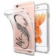 Coque iPhone 6 Plus / 6S Plus souple transparente, Love Life, Evetane®