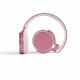 Casque rose gold compatible Bluetooth - Micro intégré/ Ajustable et rotatif