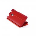 Etui Flip HTC One Mini Double Dip rouge