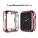 Bumper souple effet chromé rose gold pour Apple Watch 42mm