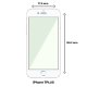 Coque iPhone 7 Plus / 8 Plus silicone transparente Flamant Rose Graphique ultra resistant Protection housse Motif Ecriture Tendance Evetane