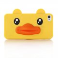 Coque rigide canard jaune relief pour iPhone 4 / 4S