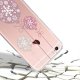 Coque iPhone 6/6S silicone transparente Boules de Noel ultra resistant Protection housse Motif Ecriture Tendance Evetane