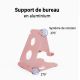 Support bureau rose gold pour Smartphone