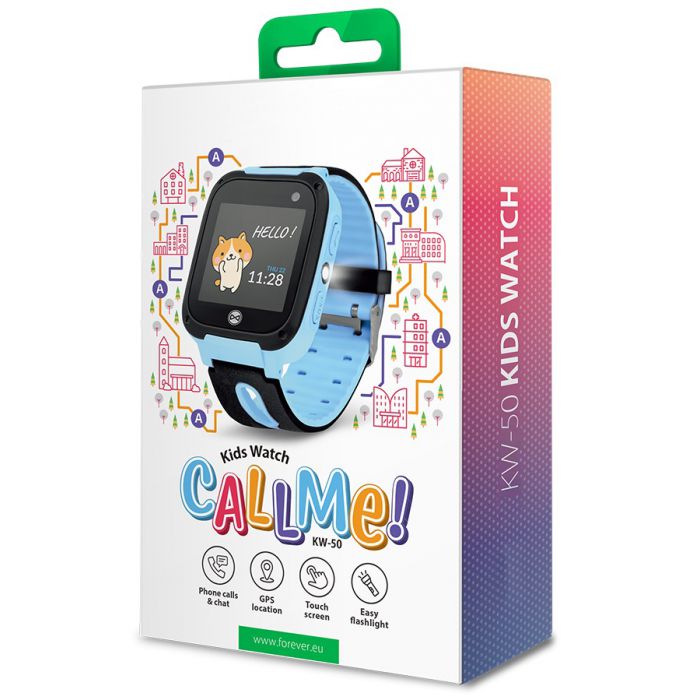 Montre connectée Alcatel Kidsafe Pour Enfant Kidsafe - Bleu au