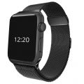 Bracelet 44 mm Noir compatible avec Apple Watch (Vendu sans la montre)