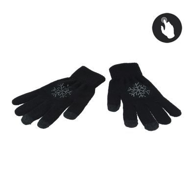 Gants Tactiles Noir 