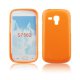 Coque silicone orange pour Samsung Galaxy Trend S7560 / S Duos S7562