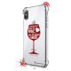 Coque iPhone X iPhone XS anti-choc souple avec angles renforcés transparente, Mieux Vaut Boire du Vin Rouge, La Coque Francaise®