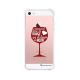 Coque iPhone 5/5S/SE anti-choc souple avec angles renforcés transparente, Mieux Vaut Boire du Vin Rouge, La Coque Francaise®