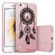 Coque iPhone 6 iPhone 6S paillettes rose, Rêve Indien, La Coque Francaise®