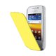 made in France étui coque jaune pour Samsung Galaxy Y S5360