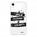Coque iPhone Xr 360 intégrale transparente Jolie Mignonne et chiante Tendance Evetane.