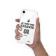 Coque iPhone Xr silicone transparente Râleuse ultra resistant Protection housse Motif Ecriture Tendance Evetane