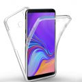 Coque Samsung Galaxy A9 2018 360 degrés  intégrale protection avant arrière silicone transparente 